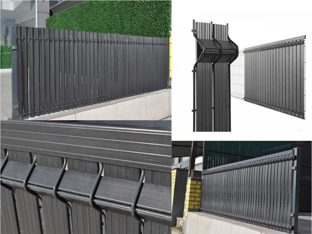 PVC Dekoratif Panel Çit ve Yer Karosu - Glass House